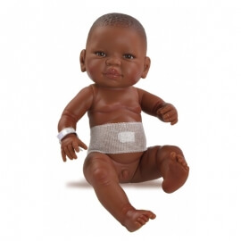 Μωρό Βινυλίου Αγόρι Paola Reina Bebitos Mulato 45cm (05049)