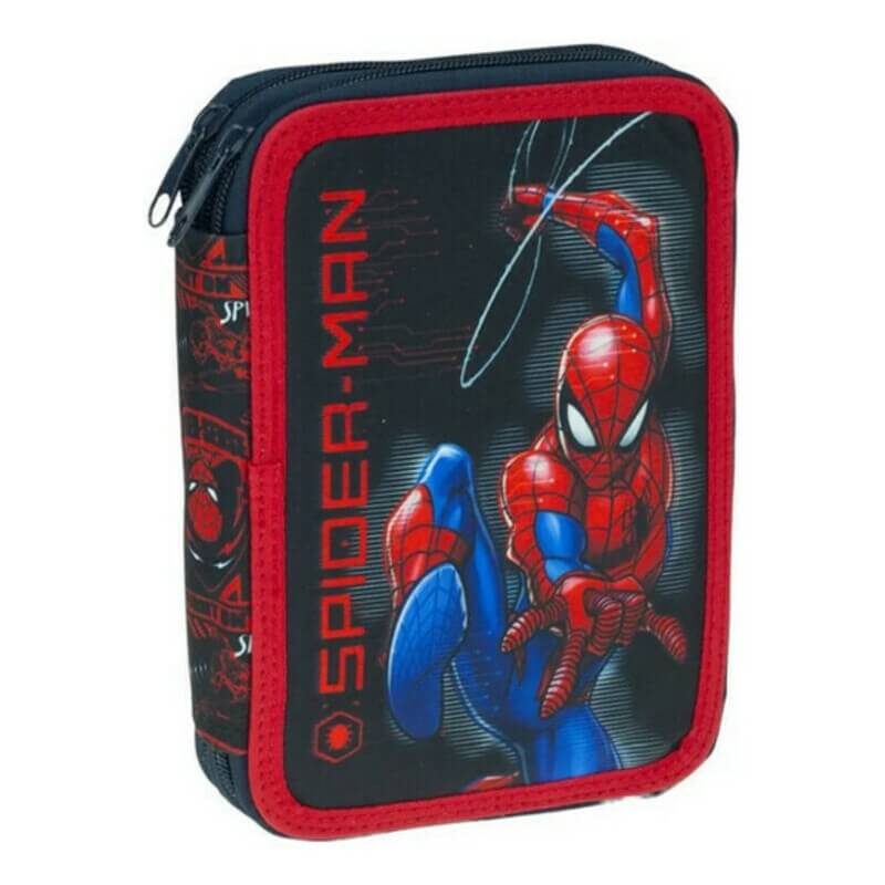 Κασετίνα Γεμάτη Διπλή Spiderman Logo - GIM (337-02100) Κασετίνα Γεμάτη Διπλή Spiderman Logo - GIM (337-02100)