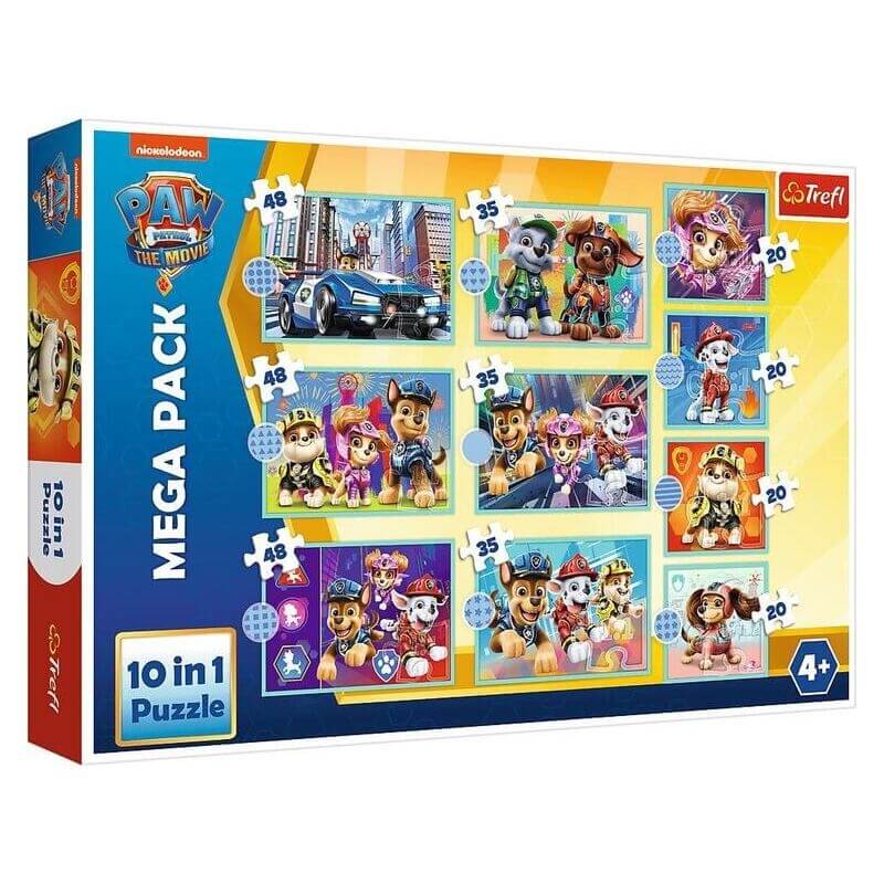 Παζλ 10σε1 Paw Patrol 4 x 20 - 3 x 35 - 3 x 48 κομ - Trefl (90391) Παζλ 10σε1 Paw Patrol 4 x 20 - 3 x 35 - 3 x 48 κομ - Trefl (90391)