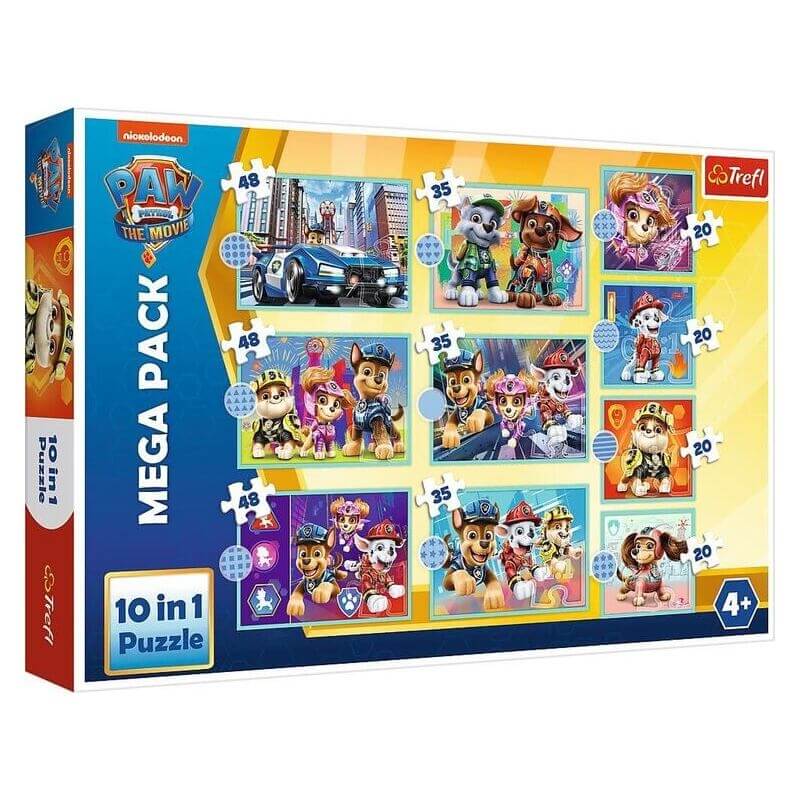 Παζλ 10σε1 Paw Patrol 4 x 20 - 3 x 35 - 3 x 48 κομ - Trefl (90391)Παζλ 10σε1 Paw Patrol 4 x 20 - 3 x 35 - 3 x 48 κομ - Trefl (90391)