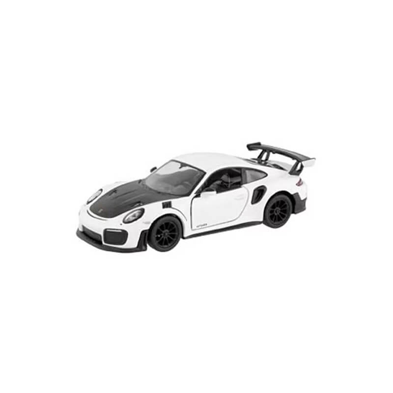 Μεταλλικό Σπορ Αυτόκινητο Porsche 911 GT2 RS 1:37 Λευκό