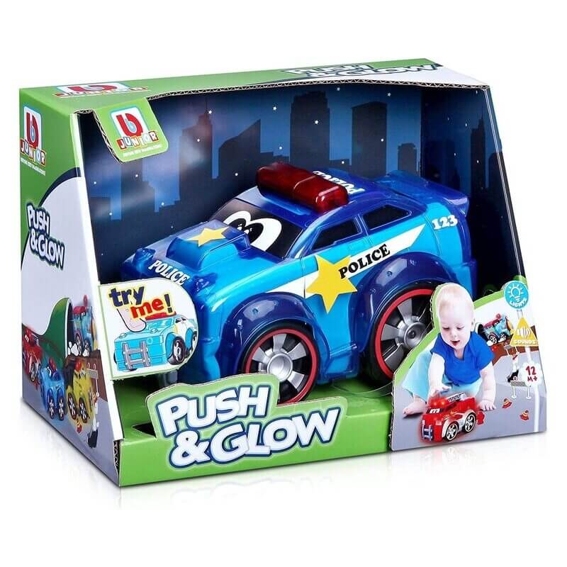 Bburago Junior Push & Glow Περιπολικό (89004) Bburago Junior Push & Glow Περιπολικό (89004)