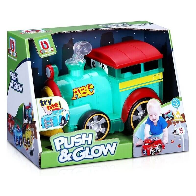 Bburago Junior Push & Glow Τρένο (89005)Bburago Junior Push & Glow Τρένο (89005)