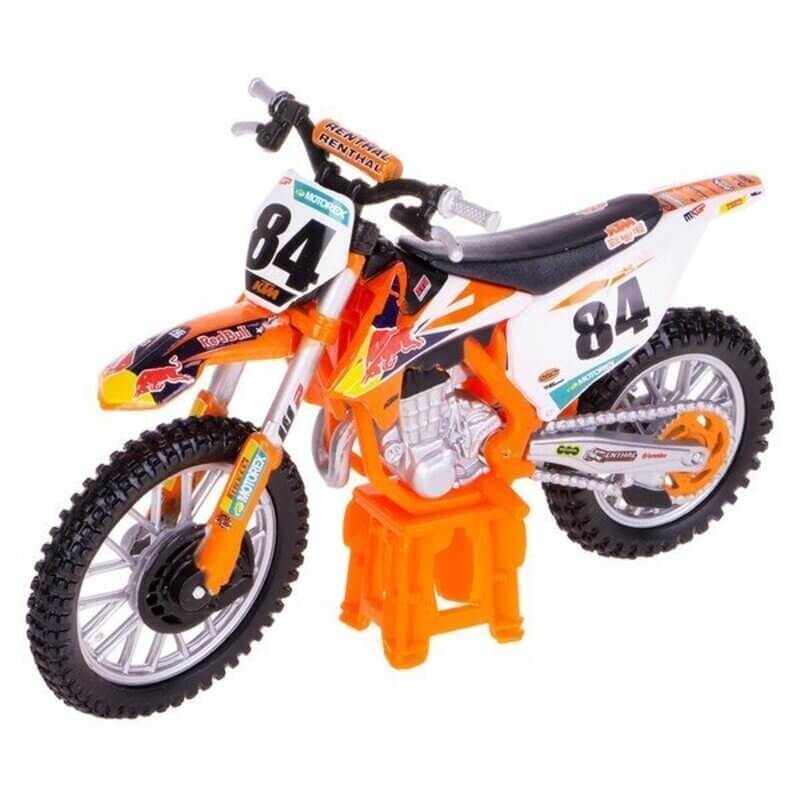 Bburago 1:18 Motorcycle KTM 450 SX-F Factory Edition 2018 (51070SXF)Bburago 1:18 Motorcycle KTM 450 SX-F Factory Edition 2018 (51070SXF)