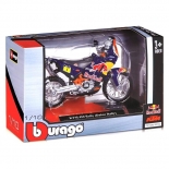 Bburago 1:18 Motorcycle KTM 450 Rally Red Bull (51070RB)