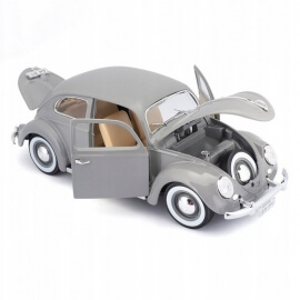 Bburago 1:18 Volkswagen Käfer Beetle 1955 γκρι (12029G)