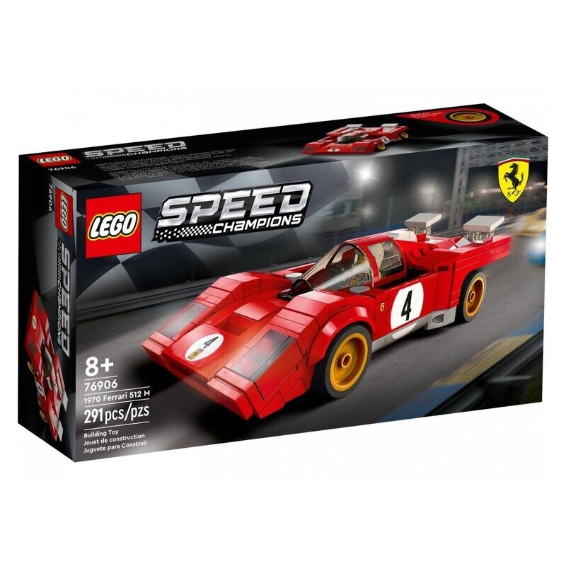 Lego Speed Champions - 1970 Ferrari 512 M (76906)Lego Speed Champions - 1970 Ferrari 512 M (76906)