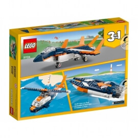 Lego Creator - Υπερηχητικό Τζέτ (31126)