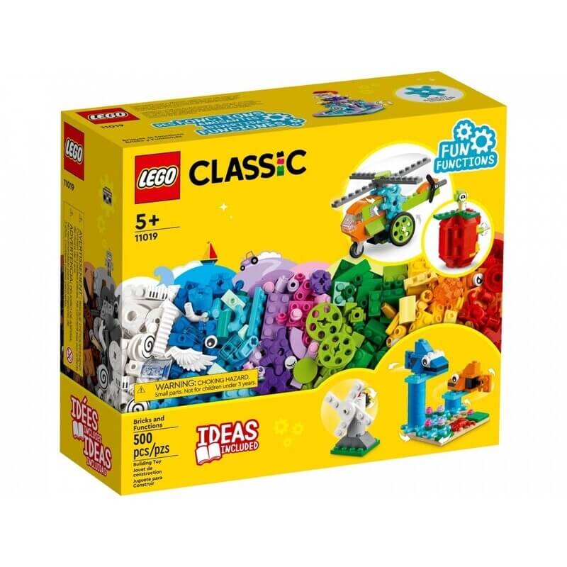 Lego Classic - Τουβλάκια και Λειτουργίες (11019)Lego Classic - Τουβλάκια και Λειτουργίες (11019)