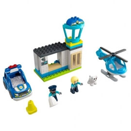 Lego Duplo - Αστυνομικό Τμήμα και Ελικόπτερο (10959)