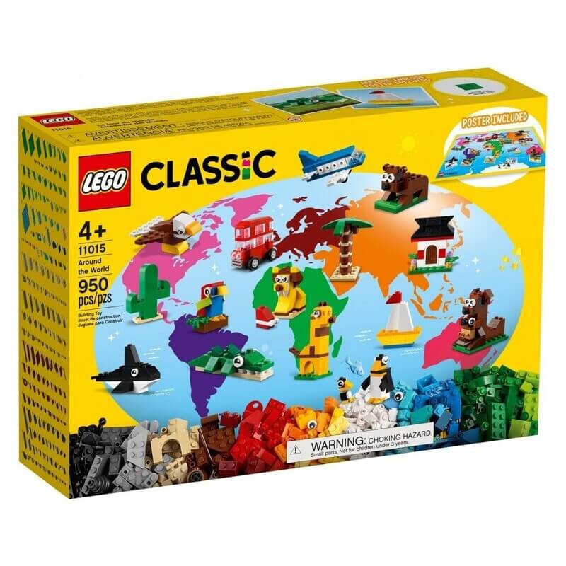 Lego Classic - Ο Γύρος του Κόσμου (11015)Lego Classic - Ο Γύρος του Κόσμου (11015)