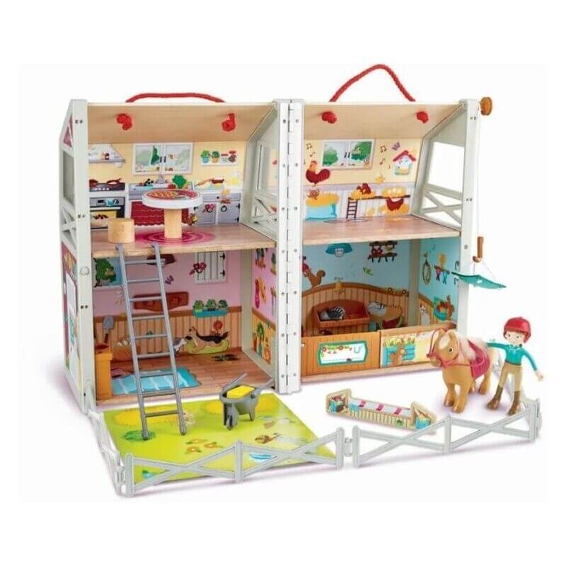 Ξύλινος Σταύλος Πόνυ - Hape Happy Family (E3409)Ξύλινος Σταύλος Πόνυ - Hape Happy Family (E3409) Ξύλινος Σταύλος Πόνυ - Hape Happy Family (E3409)Ξύλινος Σταύλος Πόνυ - Hape Happy Family (E3409)