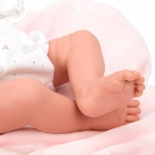 Μωρό Elegance Dafne 40cm με ρεαλιστικό Βάρος και Παπλωματάκι - Munecas Arias (60686)
