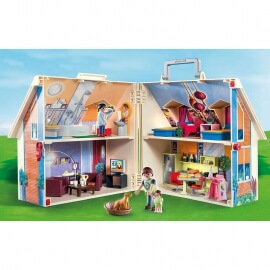 Playmobil Dollhouse - Μοντέρνο Κουκλόσπιτο-Βαλιτσάκι (70985)