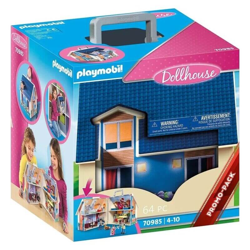 Playmobil Dollhouse - Μοντέρνο Κουκλόσπιτο-Βαλιτσάκι (70985)Playmobil Dollhouse - Μοντέρνο Κουκλόσπιτο-Βαλιτσάκι (70985)