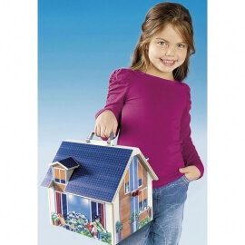 Playmobil Dollhouse - Μοντέρνο Κουκλόσπιτο-Βαλιτσάκι (70985)