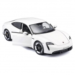 Bburago 1:24 Porsche Taycan Turbo S Λευκό (21098W)