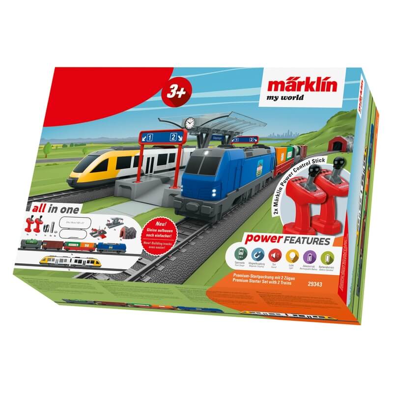 Σετ Τρένα "Premium" Märklin my World 3+ (29343)Σετ Τρένα "Premium" Märklin my World 3+ (29343) Σετ Τρένα "Premium" Märklin my World 3+ (29343)Σετ Τρένα "Premium" Märklin my World 3+ (29343)