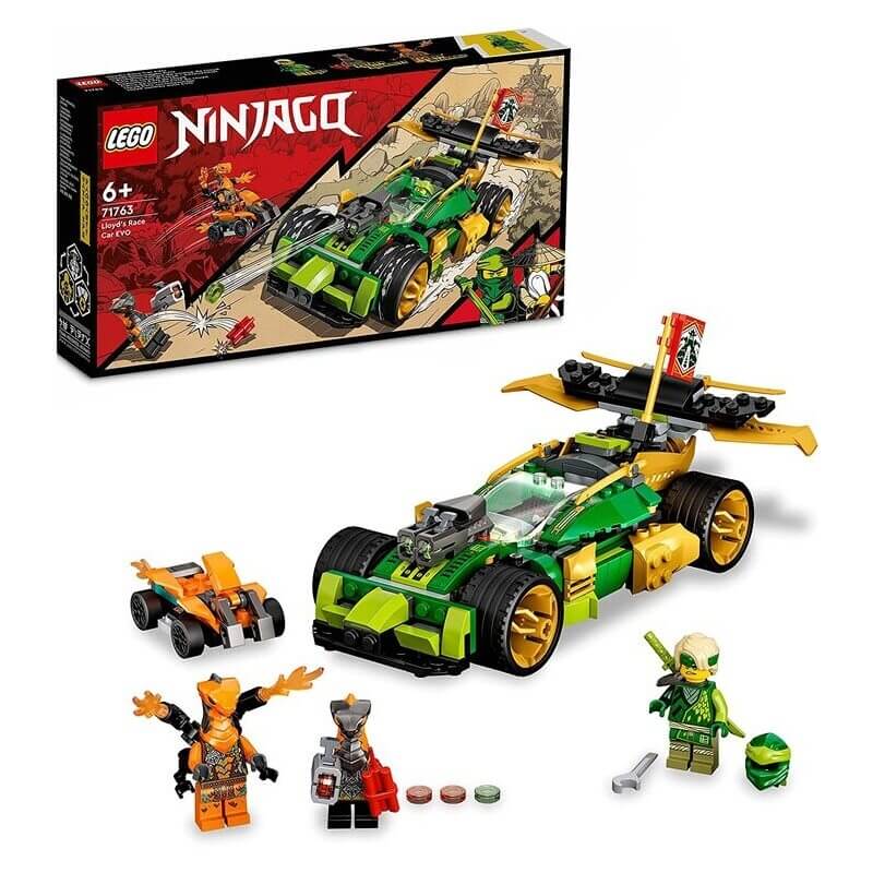 Lego Ninjago - Αγωνιστικό Αυτοκίνητο Του Λόιντ Evo (71763)Lego Ninjago - Αγωνιστικό Αυτοκίνητο Του Λόιντ Evo (71763)