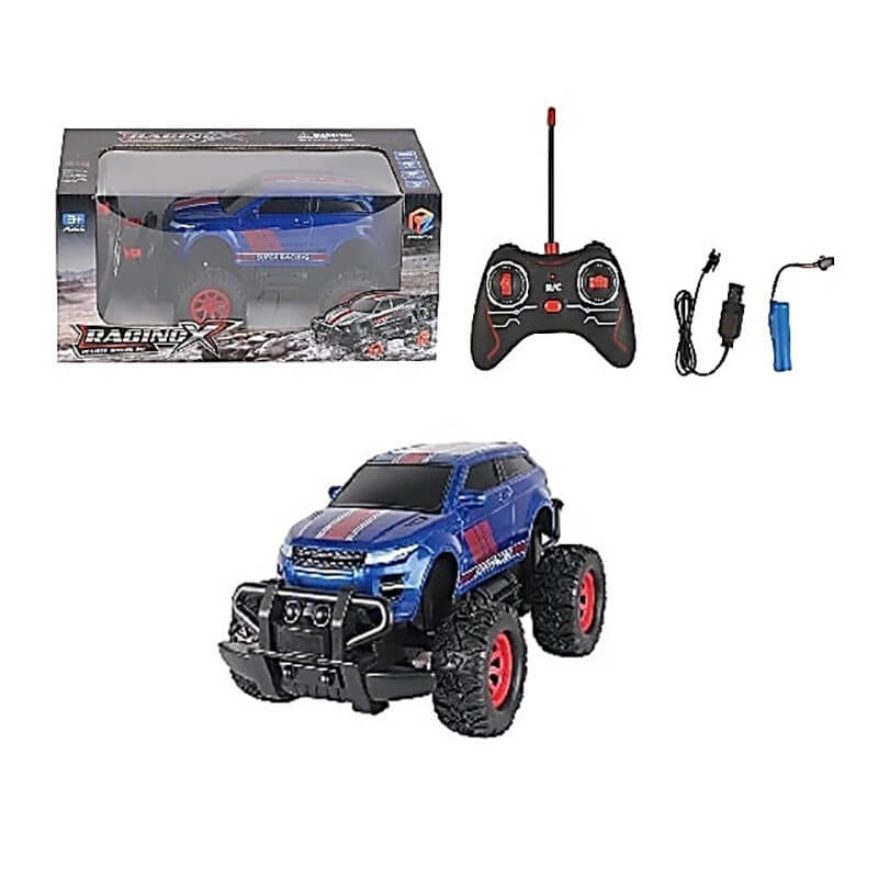 Τηλεκατευθυνόμενο Jeep Μπλε με Φόρτιση USB (005.6611B_R) Τηλεκατευθυνόμενο Jeep Μπλε με Φόρτιση USB (005.6611B_R)
