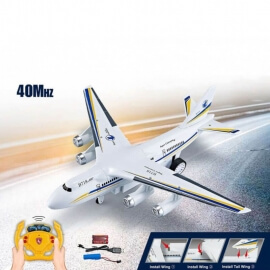Τηλεκατευθυνόμενο Αεροπλάνο με Φως & Φόρτιση USB (005.198-1A)