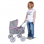 Καρότσι Κούκλας Mini Lili Tec Star Grey - Knorrtoys (63309)