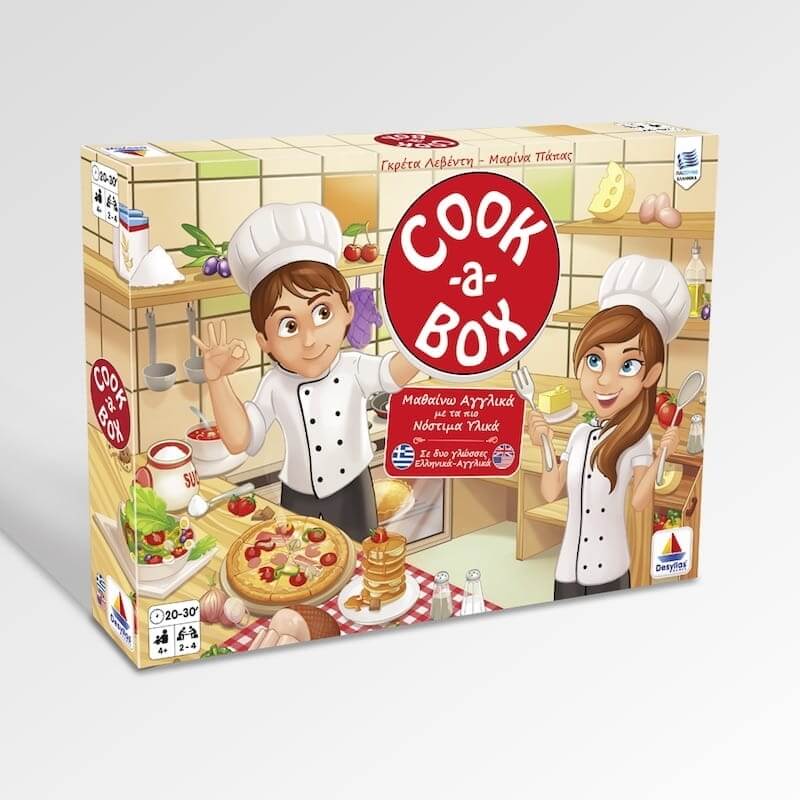 Cook-a-Box - Επιτραπέζιο Παιχνίδι Εκμάθησης ΑγγλικώνCook-a-Box - Επιτραπέζιο Παιχνίδι Εκμάθησης Αγγλικών