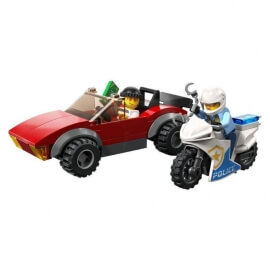 Lego City - Καταδίωξη Αυτοκινήτου Με Αστυνομική Μοτοσικλέτα (60392)