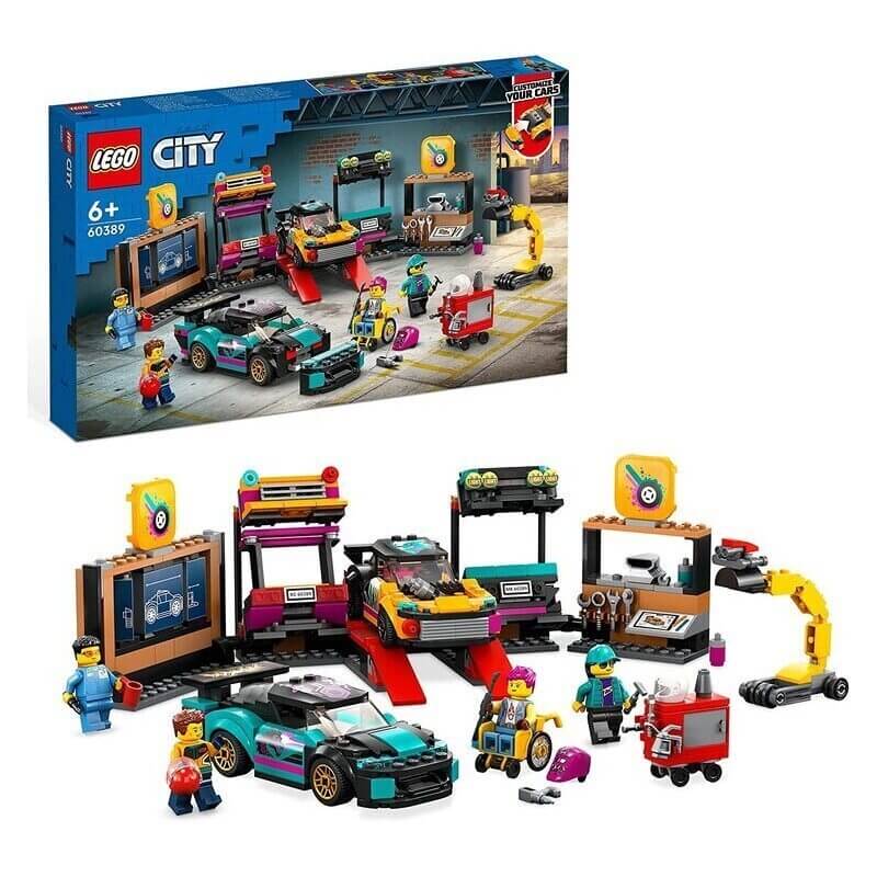 Lego City - Γκαράζ Για Εξατομικευμένα Αυτοκίνητα (60389)Lego City - Γκαράζ Για Εξατομικευμένα Αυτοκίνητα (60389)