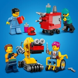 Lego City - Γκαράζ Για Εξατομικευμένα Αυτοκίνητα (60389)