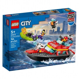 Lego City - Διασωστικό Πυροσβεστικό Σκάφος (60373)