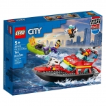 Lego City - Διασωστικό Πυροσβεστικό Σκάφος (60373)