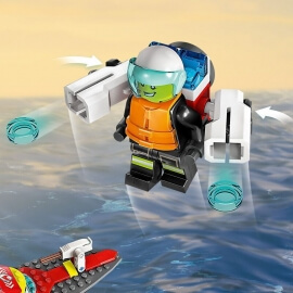 Lego City - Διασωστικό Πυροσβεστικό Σκάφος (60373)
