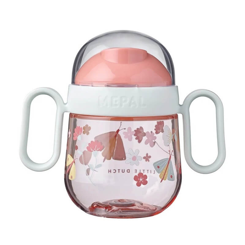 Εκπαιδευτικό Ποτηράκι με Χειρολαβές 200ml Little Dutch Flowers & Butterflies Εκπαιδευτικό Ποτηράκι με Χειρολαβές 200ml Little Dutch Flowers & Butterflies