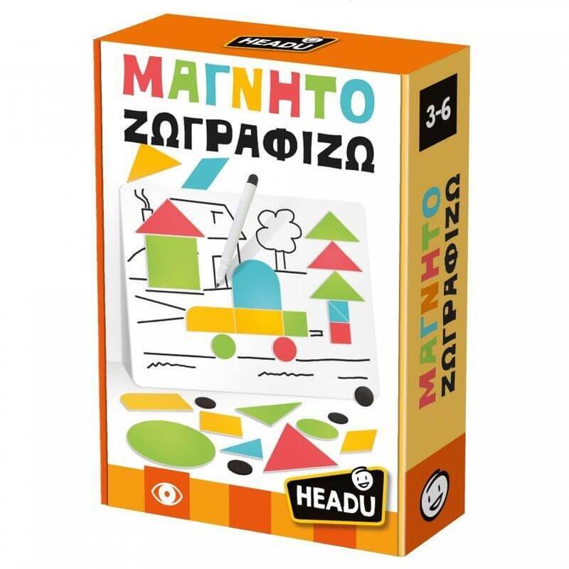 Headu Μαγνητο-ζωγραφίζω (EL52309)Headu Μαγνητο-ζωγραφίζω (EL52309)