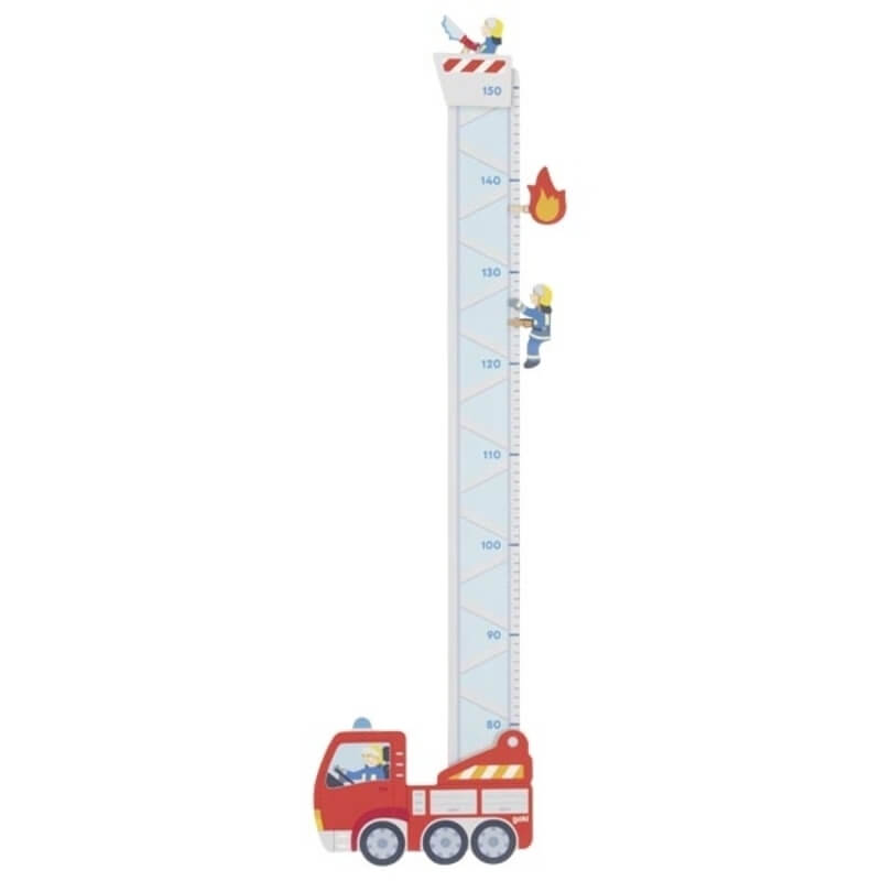 Παιδικό Ξύλινο Αναστημόμετρο "Πυροσβεστική" - Goki (60707)