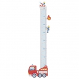 Παιδικό Ξύλινο Αναστημόμετρο "Πυροσβεστική" - Goki (60707)