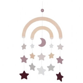 Ξύλινο Κρεμαστό Μόμπιλε με Αστέρια - Goki (52875)