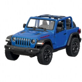 Jeep Wrangler 13εκ με ανοιγόμενες Πόρτες Μπλε - Goki (12314B)