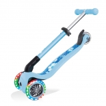 Πατίνι Globber Αναδιπλούμενο Junior Foldable Fantasy Lights Flowers Pastel Blue (433-200)