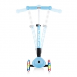 Πατίνι Globber Αναδιπλούμενο Junior Foldable Fantasy Lights Flowers Pastel Blue (433-200)
