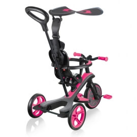 Τρίκυκλο Globber Trike Explorer 4σε1 Fuchsia Pink (632-110)