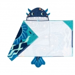Παιδική Πετσέτα - Poncho για τη Θάλασσα με Κουκούλα "Θαλάσσιος Δράκος" (60 x 117 εκ) - Stephen Joseph (SJ100436A)