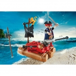 Playmobil Pirates - Βαλιτσάκι Πειρατής με Σχεδία (5655)