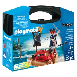 Playmobil Pirates - Βαλιτσάκι Πειρατής με Σχεδία (5655)