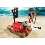 Playmobil Pirates - Βαλιτσάκι Πειρατής με Σχεδία (5655)