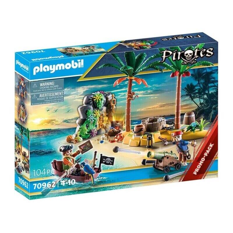 Playmobil Pirates - Πειρατικό Νησί Θησαυρού (70962)Playmobil Pirates - Πειρατικό Νησί Θησαυρού (70962)