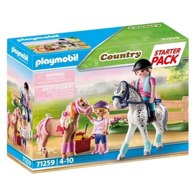 Playmobil Country Starter Pack - Φροντίζοντας τα Άλογα (71259)Playmobil Country Starter Pack - Φροντίζοντας τα Άλογα (71259)