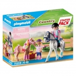 Playmobil Country Starter Pack - Φροντίζοντας τα Άλογα (71259)