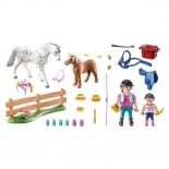 Playmobil Country Starter Pack - Φροντίζοντας τα Άλογα (71259)